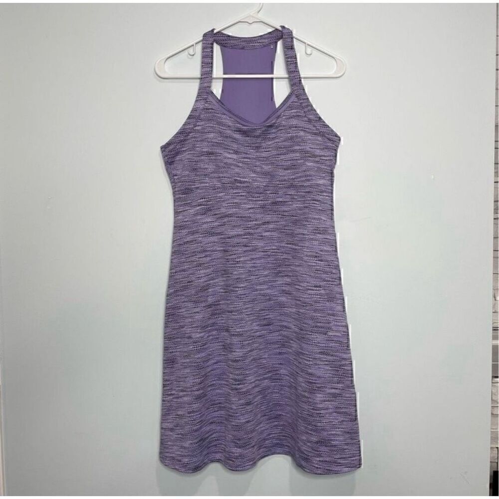 Mondetta Athletic Racerback Dress Purple Womens Sz Medium Built in Bra MPG - Picture 2 of 11